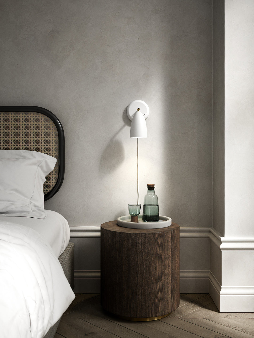 Nexus 2.0 Wall Light/Telegrey White/Telegrey