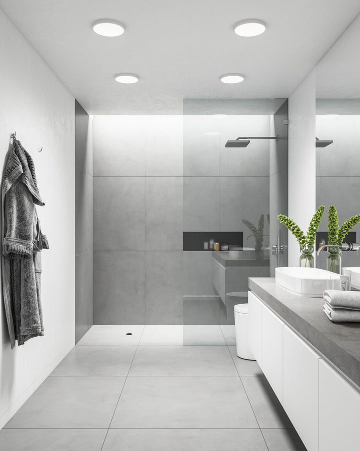 Soller 17 | Ceiling | White Bathroom Light White