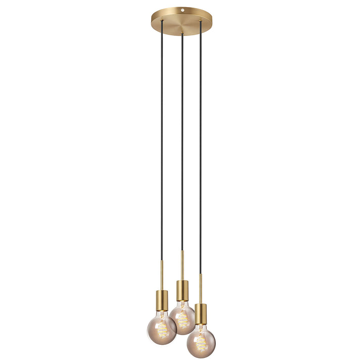 Paco |3- Pendant | Brass Pendant Light Brass