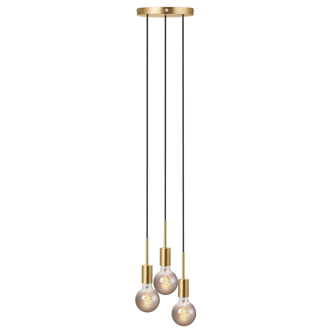 Paco |3- Pendant | Brass Pendant Light Brass