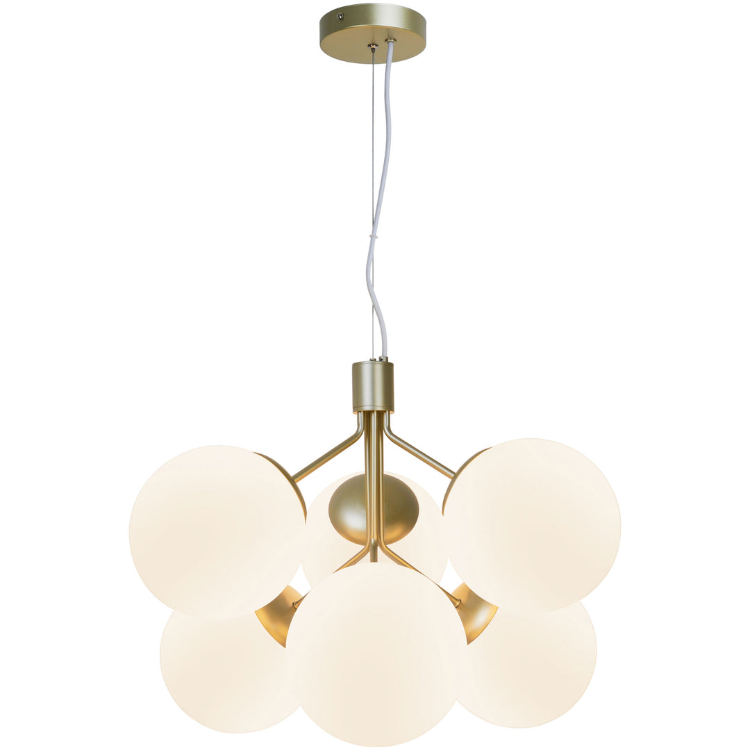 Ivona | 6-Pendant | Brass Pendant Light Brass