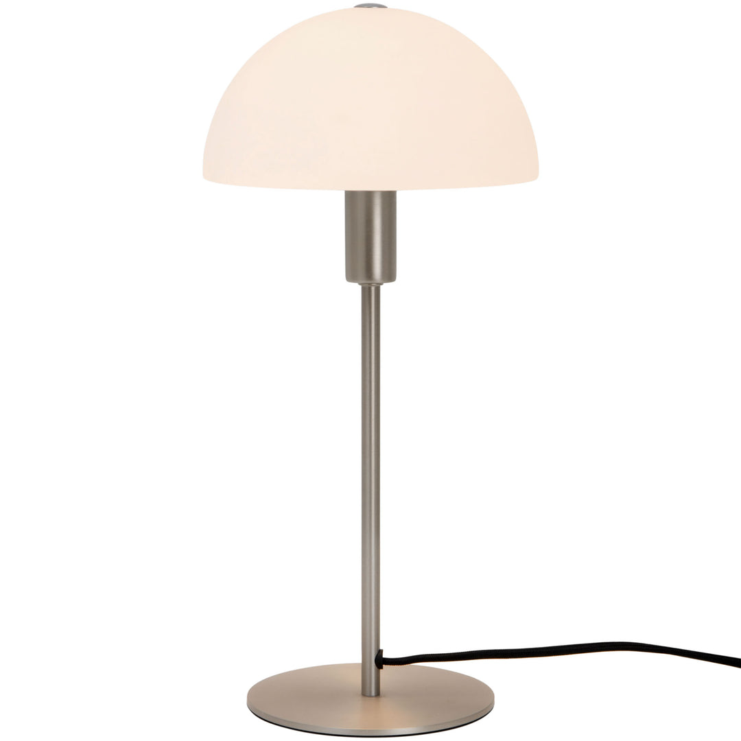 Ellen | Table | Opalglass/BS Table Light Brushed steel