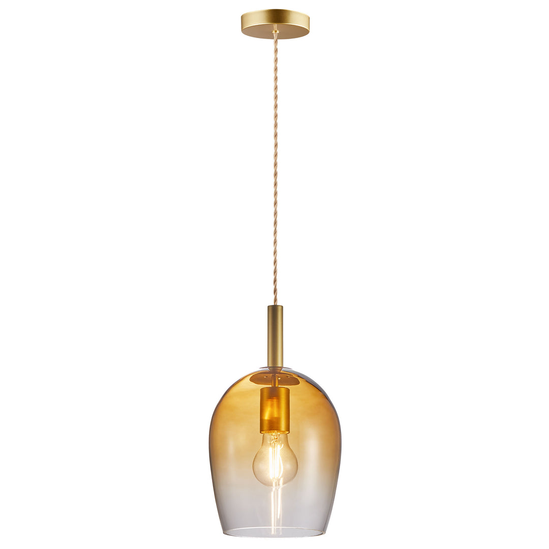 Uma 18 Pendant Light Amber