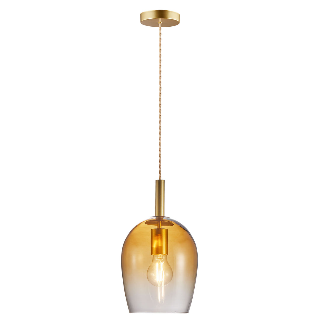 Uma 18 Pendant Light Amber