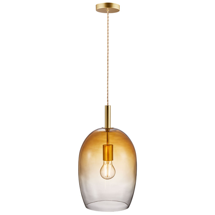 Uma 23 Pendant Light Amber