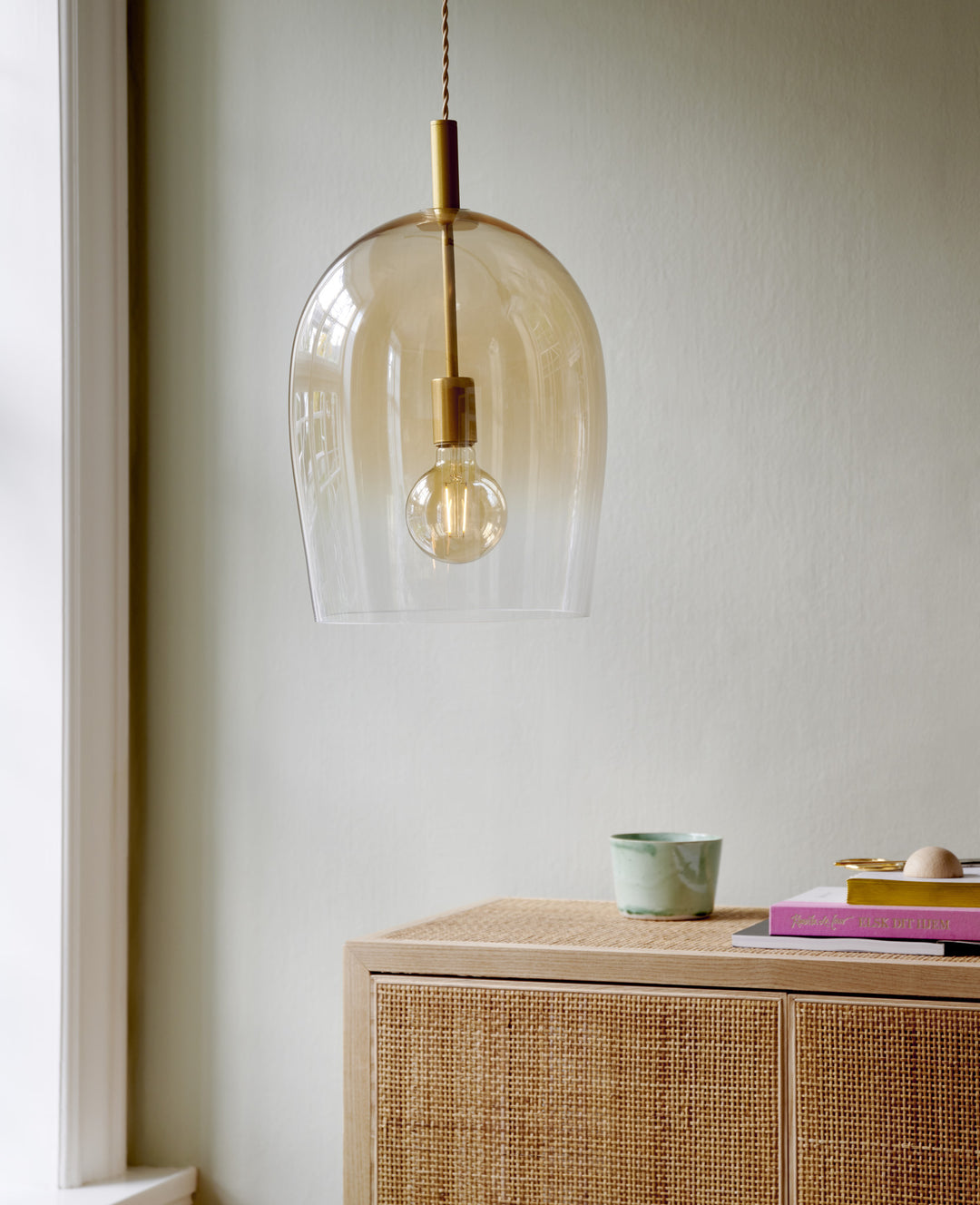 Uma 30 Pendant Light Amber