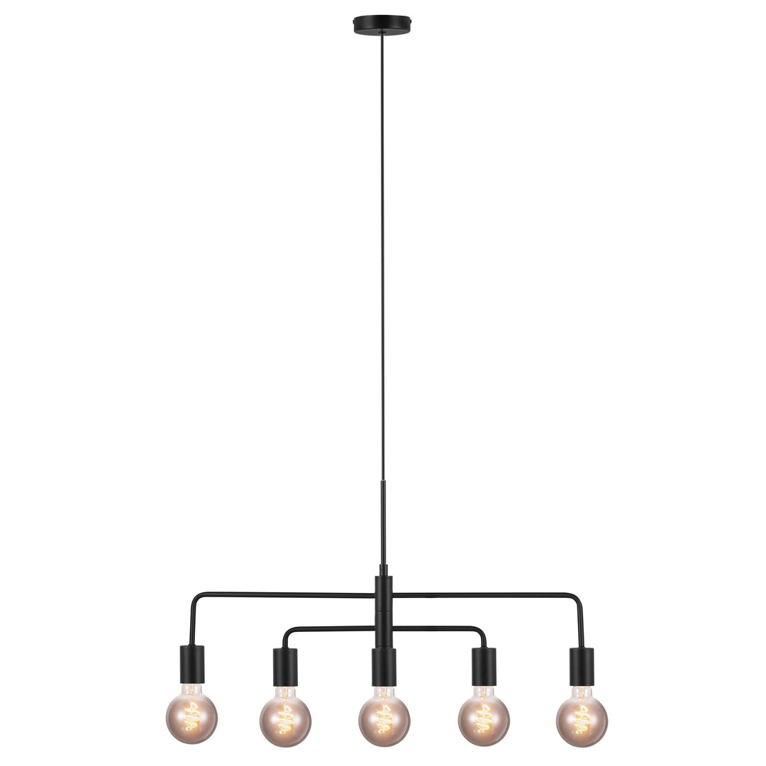 Gloom | 5-Pendant | Black Pendant Light Black