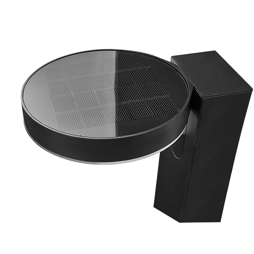 Rica Round | Garden | Solar Garden Light Black