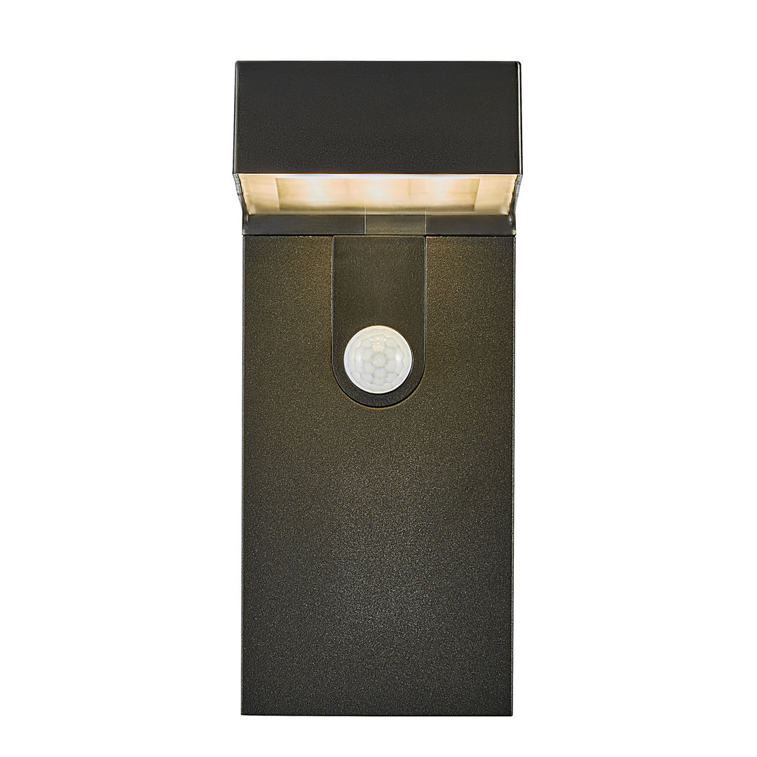 Alya | Wall | Solar | Black Wall Light Black