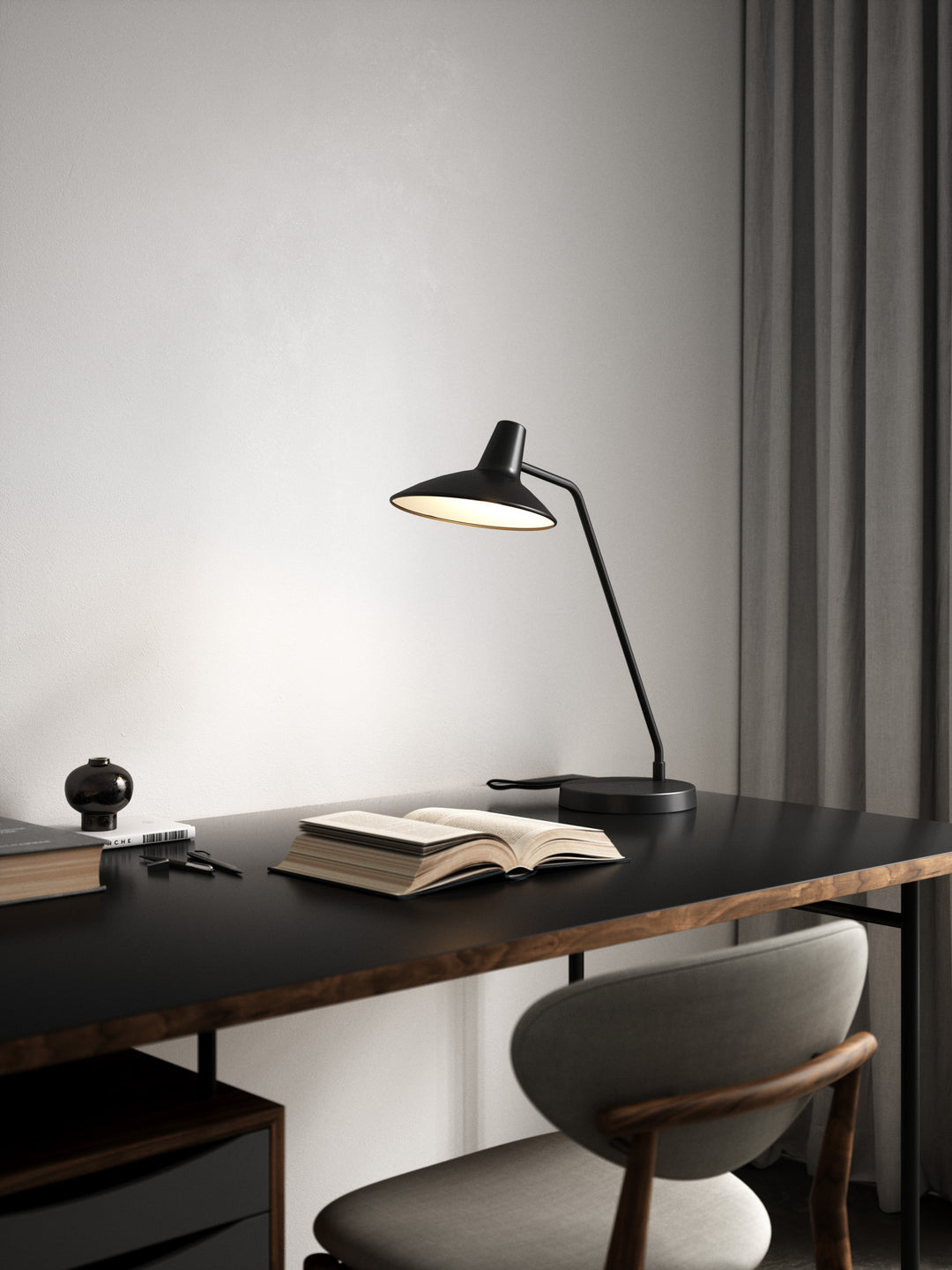 Darci | Table | Black Indoor Light Black