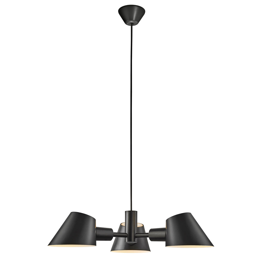 Stay | 3-Pendant | Black Indoor Light Black