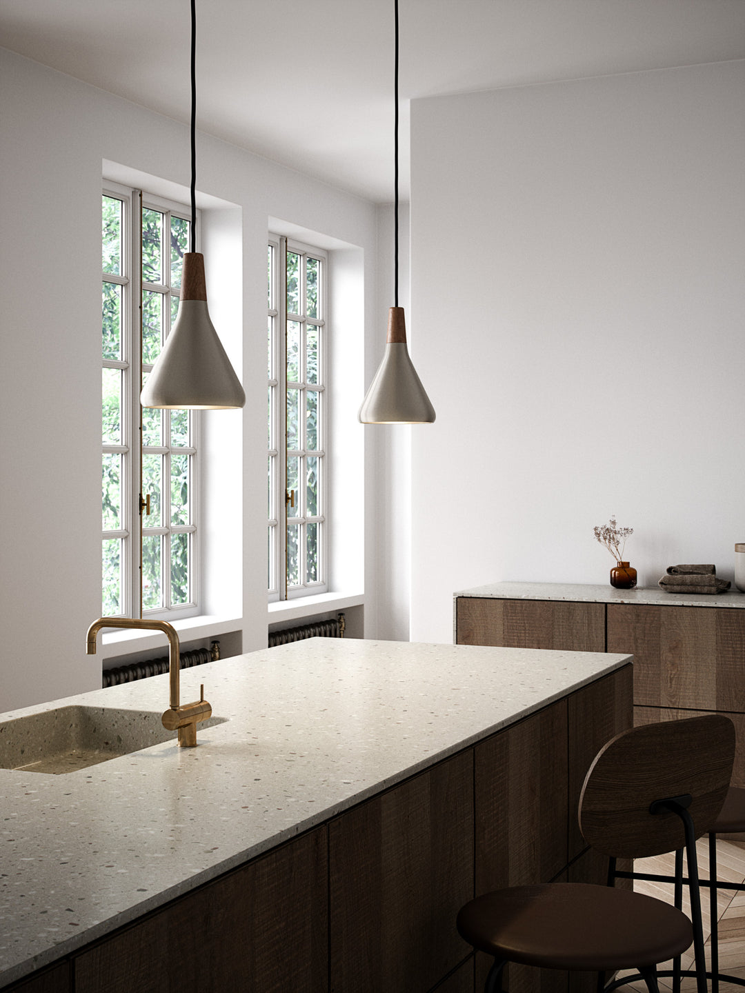 Nori 18 | Pendant | Br.Steel Indoor Light Brushed steel