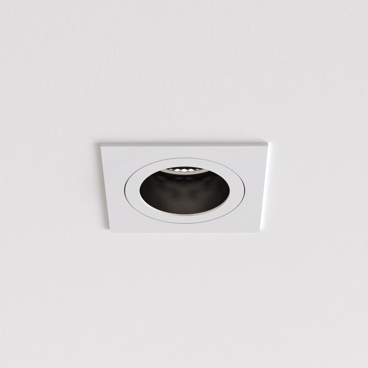 Image of Astro Pinhole Slimline Square Fixed Fire-Rated IP65, supplied by Prisma Lighting