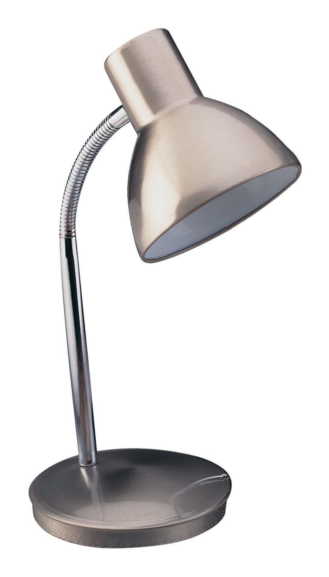 Harvard Table Lamp Brushed Steel - Prisma Lighting