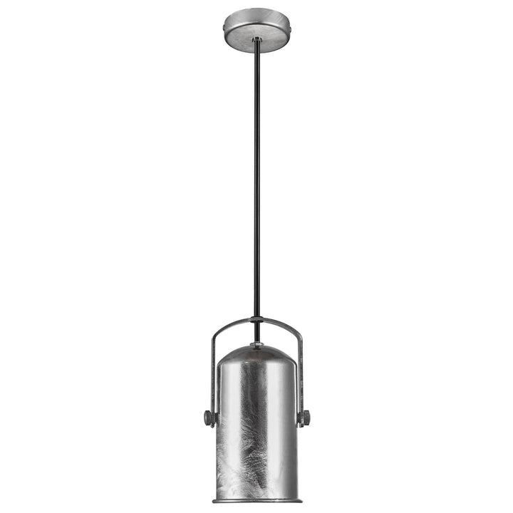 Porter 9 Pendant E27 Galv Pendant Light Galvanized