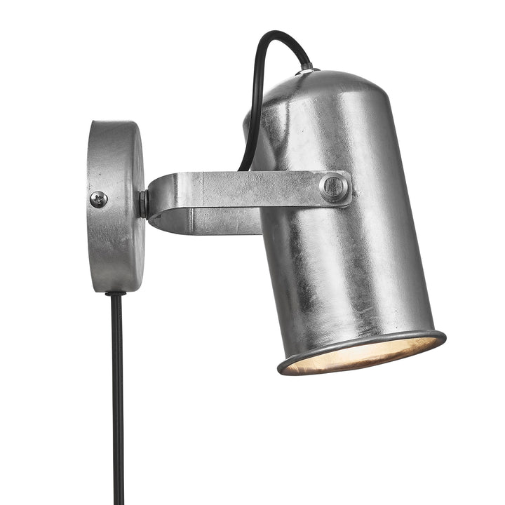 Porter Wall E27 Galv Wall Light Galvanized