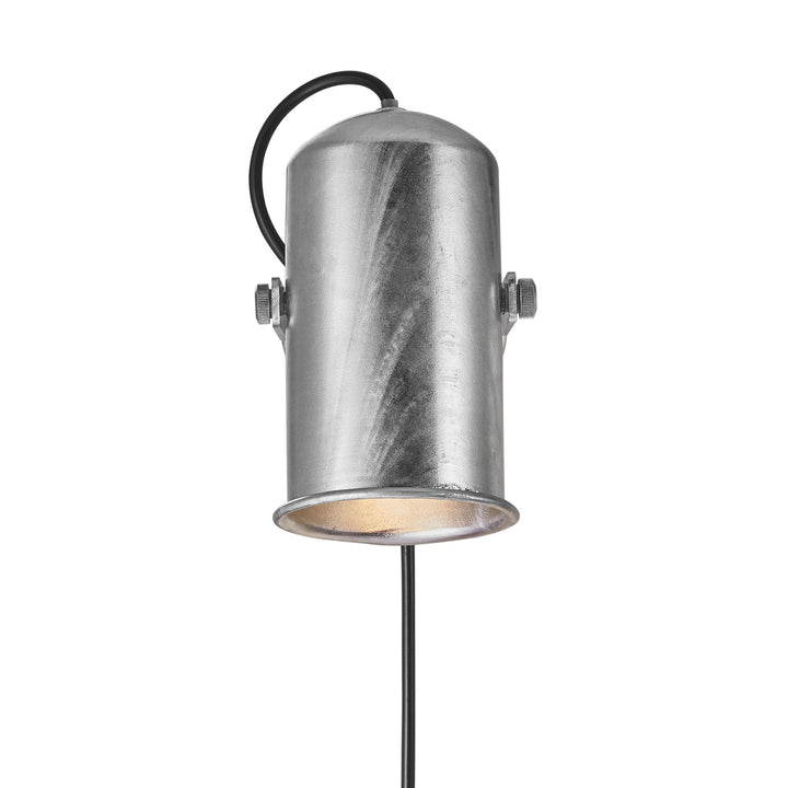 Porter Wall E27 Galv Wall Light Galvanized