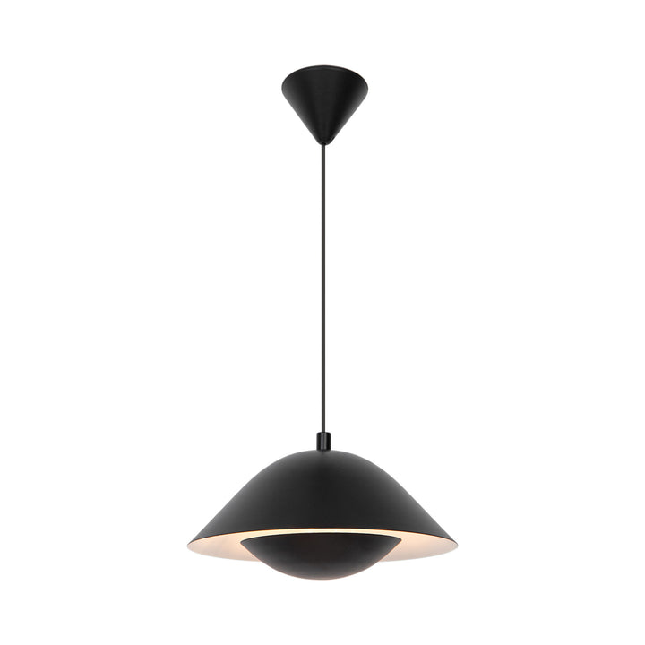 Freya 35 Pendant E27 Black Pendant Light Black