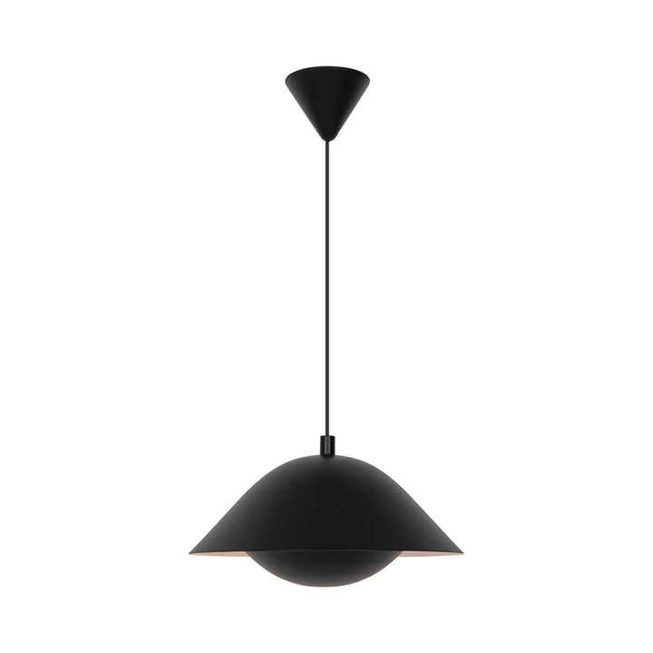 Freya 35 Pendant E27 Black Pendant Light Black