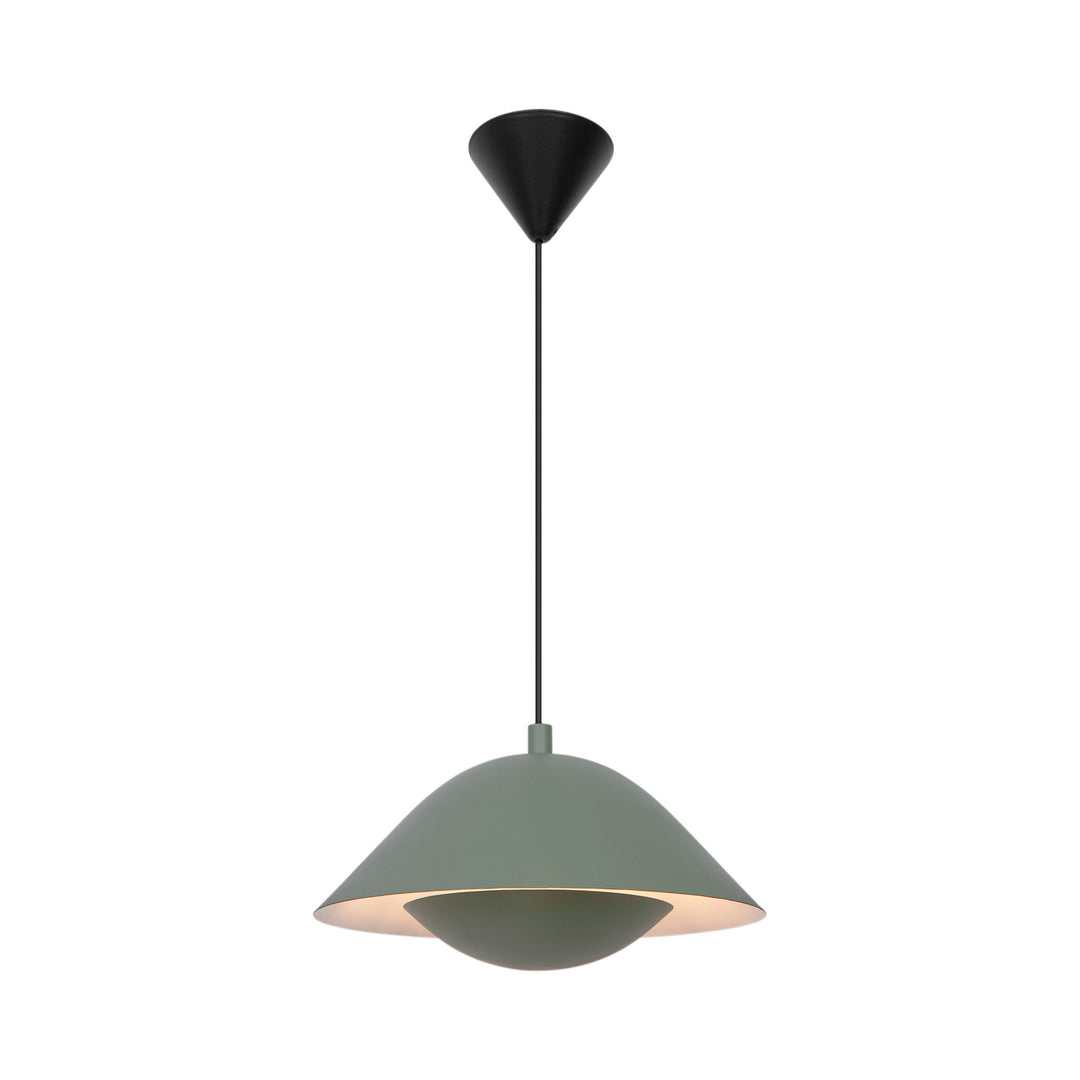 Freya 35 Pendant E27 Green Pendant Light Dusty green