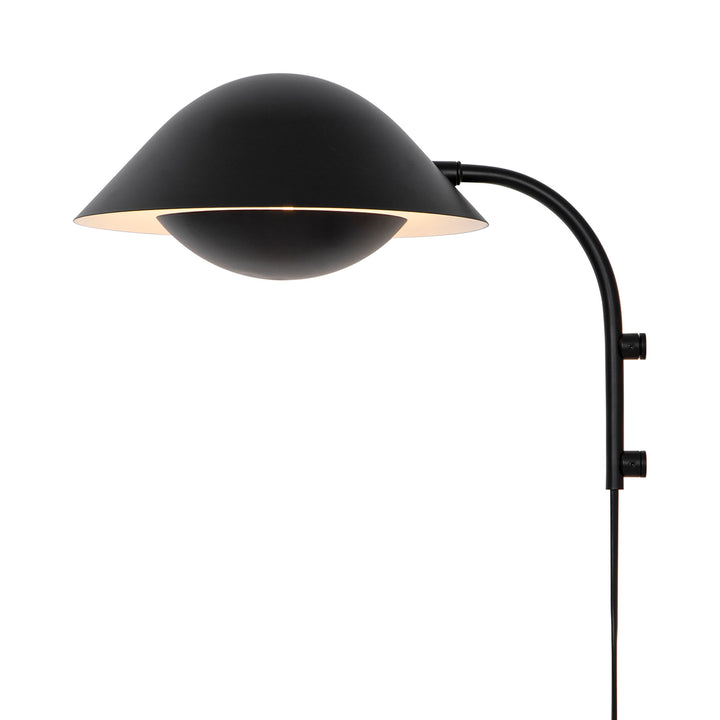 Freya Wall E14 Black Wall Light Black