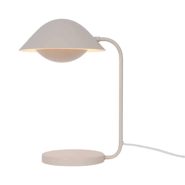 Freya Table E27 Beige Table Light Beige