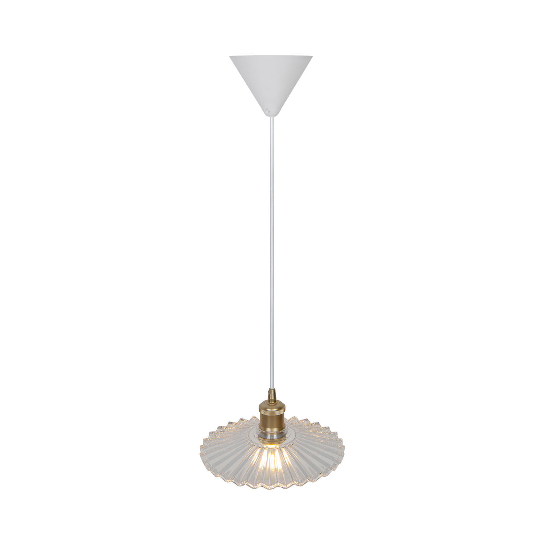 Torina 25 Pendant E27 Clear Glass Pendant Light Clear