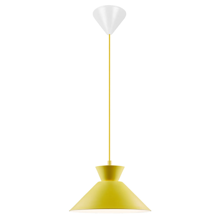 Dial 25 Pendant E27 Yellow Pendant Light Yellow