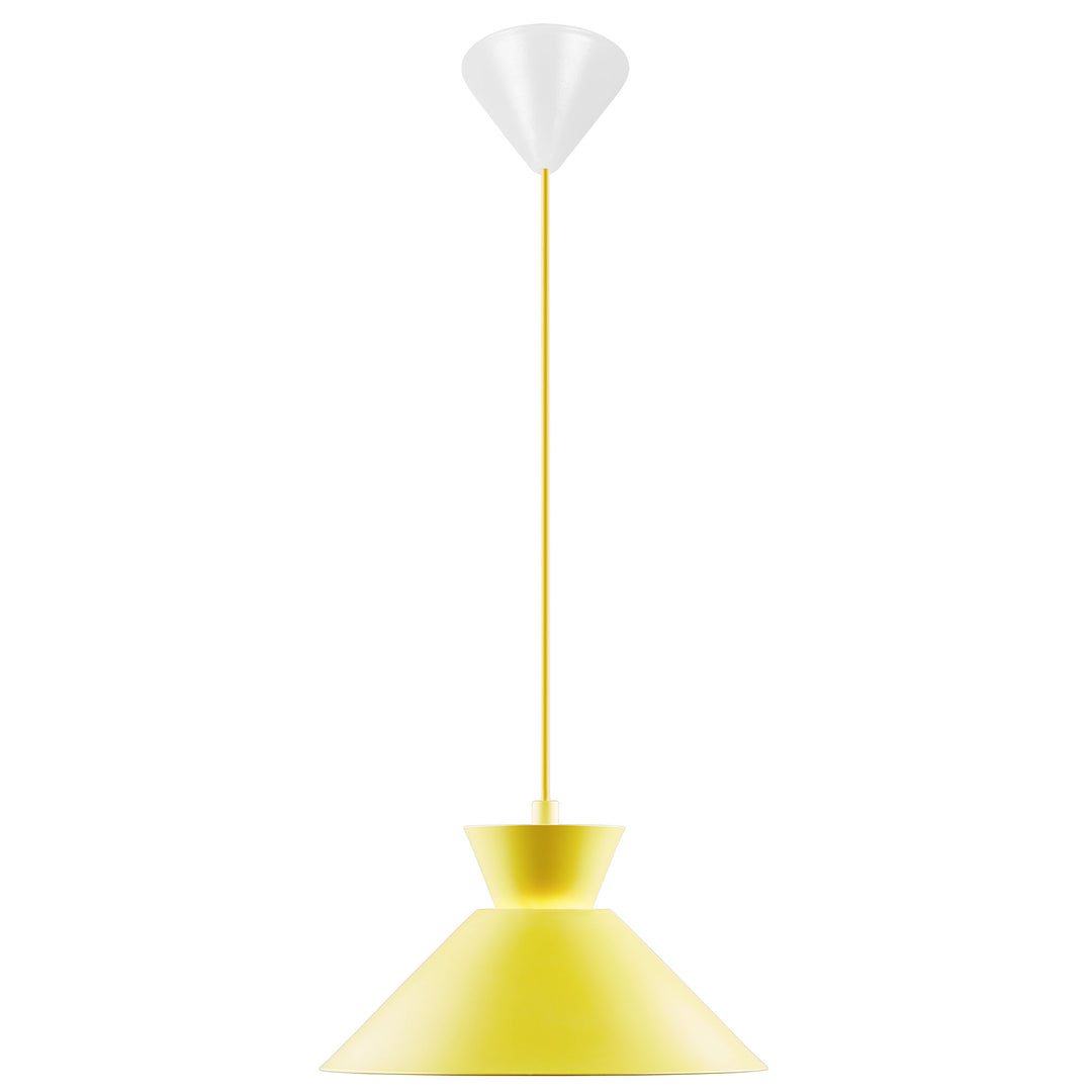 Dial 25 Pendant E27 Yellow Pendant Light Yellow