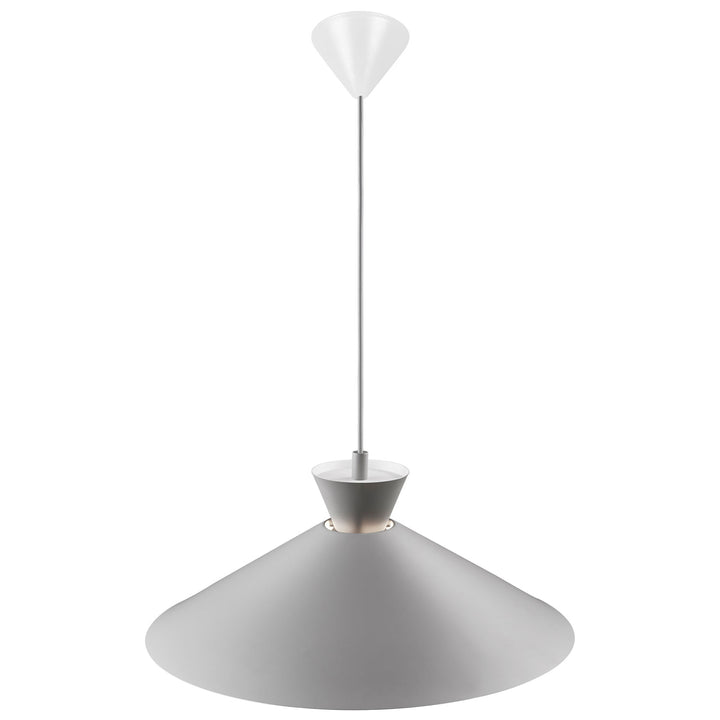 Dial 45 Pendant E27 Grey Pendant Light Grey