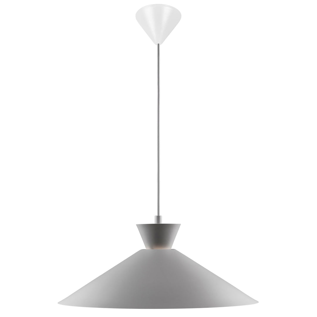 Dial 45 Pendant E27 Grey Pendant Light Grey