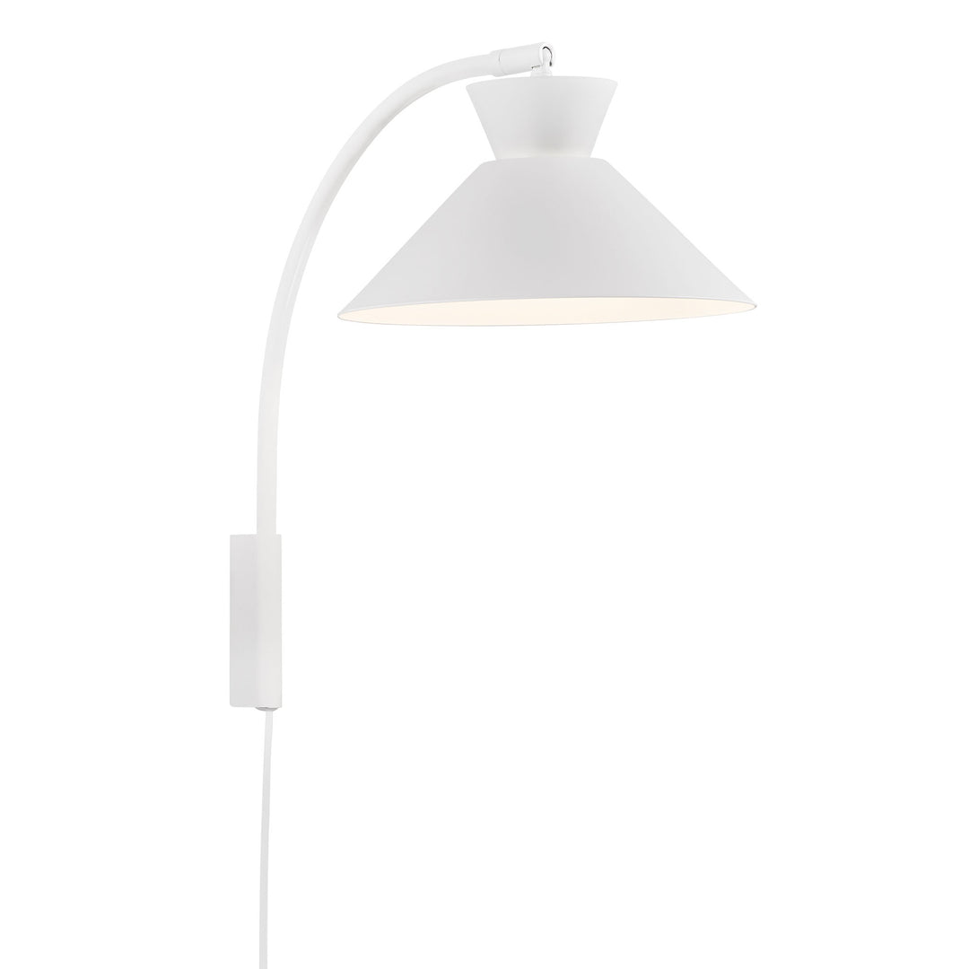 Dial Wall E27 White Wall Light White