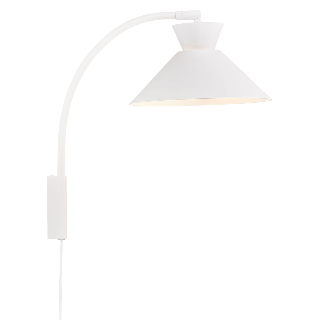 Dial Wall E27 White Wall Light White