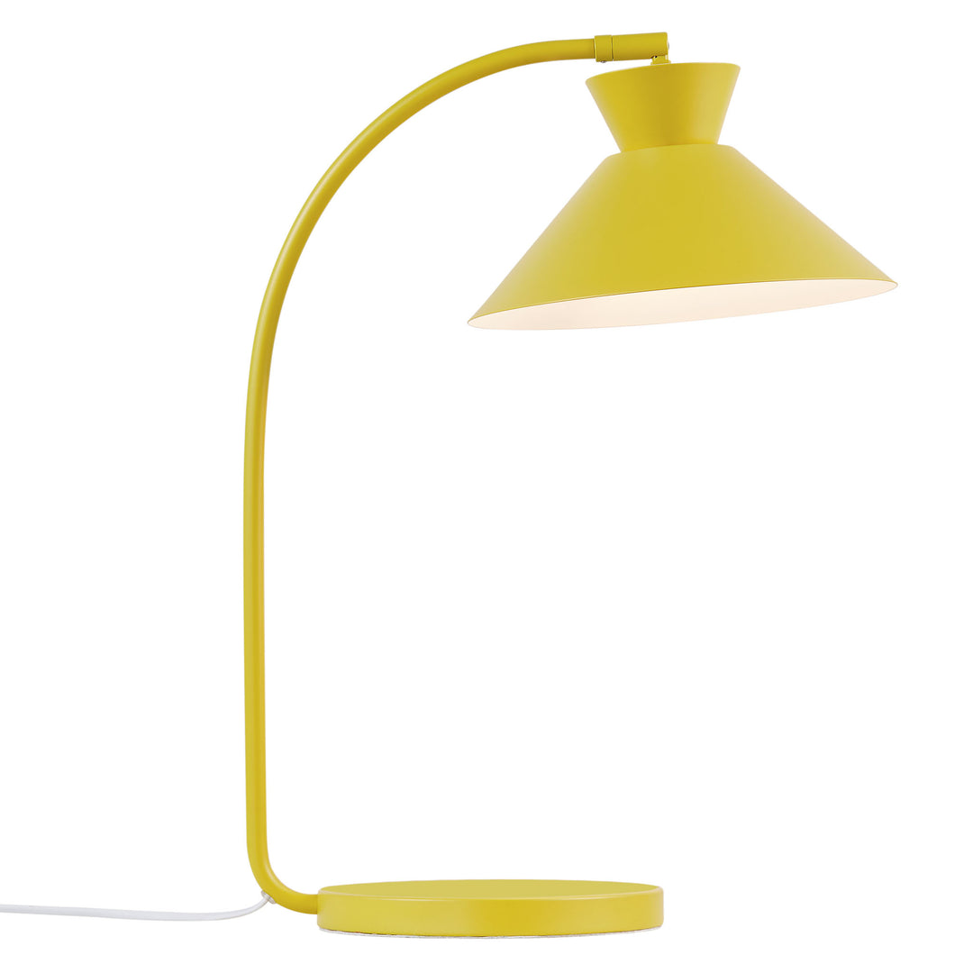 Dial Table E27 Yellow Table Light Yellow