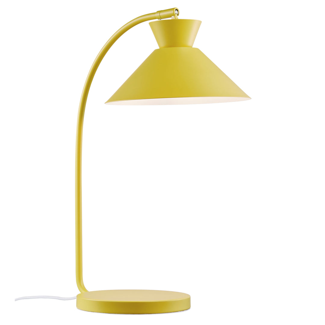 Dial Table E27 Yellow Table Light Yellow