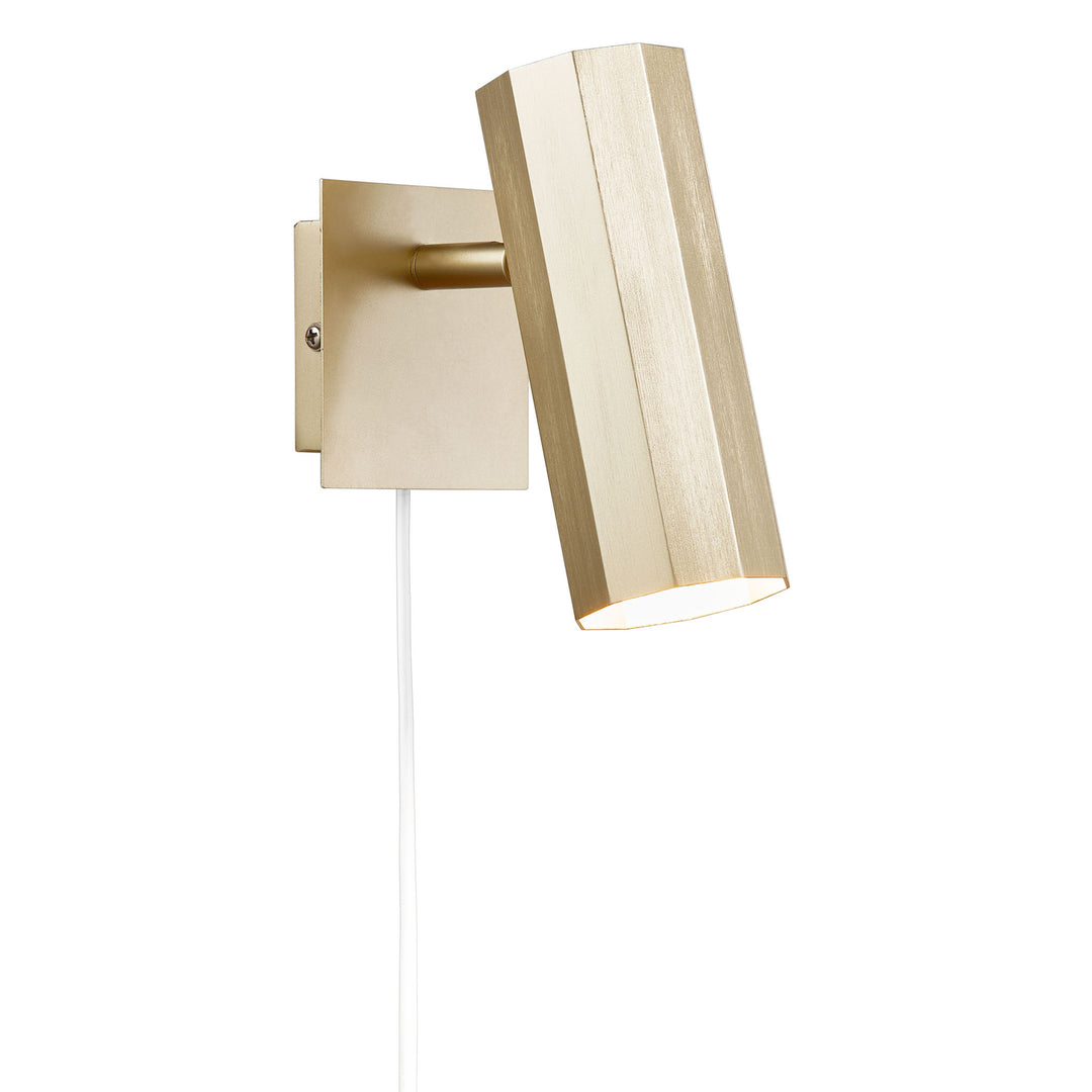 Alanis Wall GU10 Brass Wall Light Brass