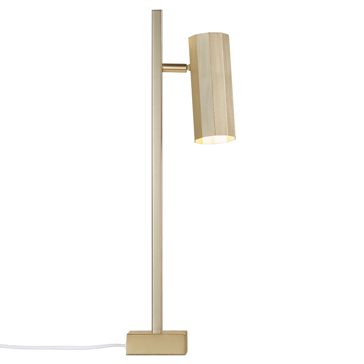 Alanis Table GU10 Brass Table Light Brass