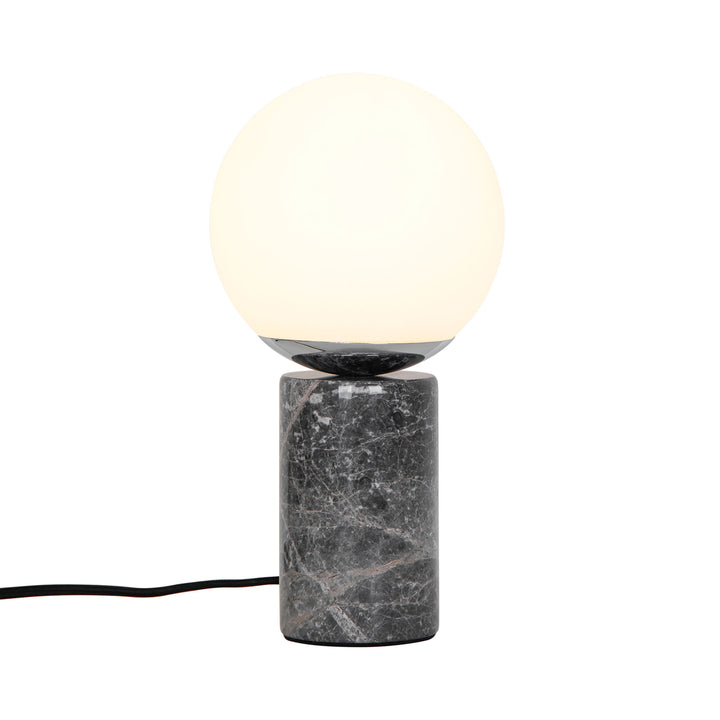 Lilly Marble Table E14 Grey Table Light Grey