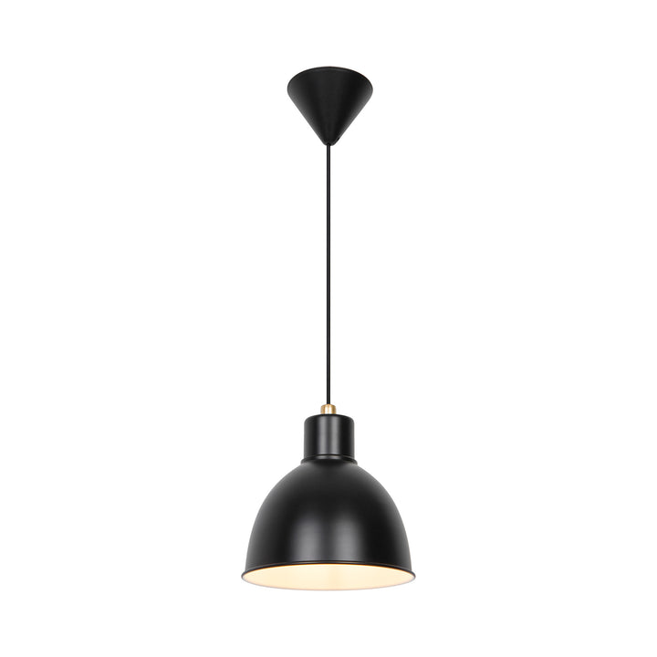 Pop Pendant E27 Matt Black Pendant Light Matt black