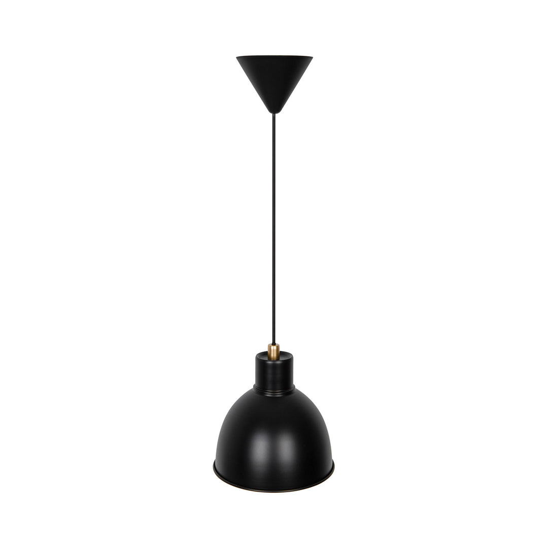 Pop Pendant E27 Matt Black Pendant Light Matt black