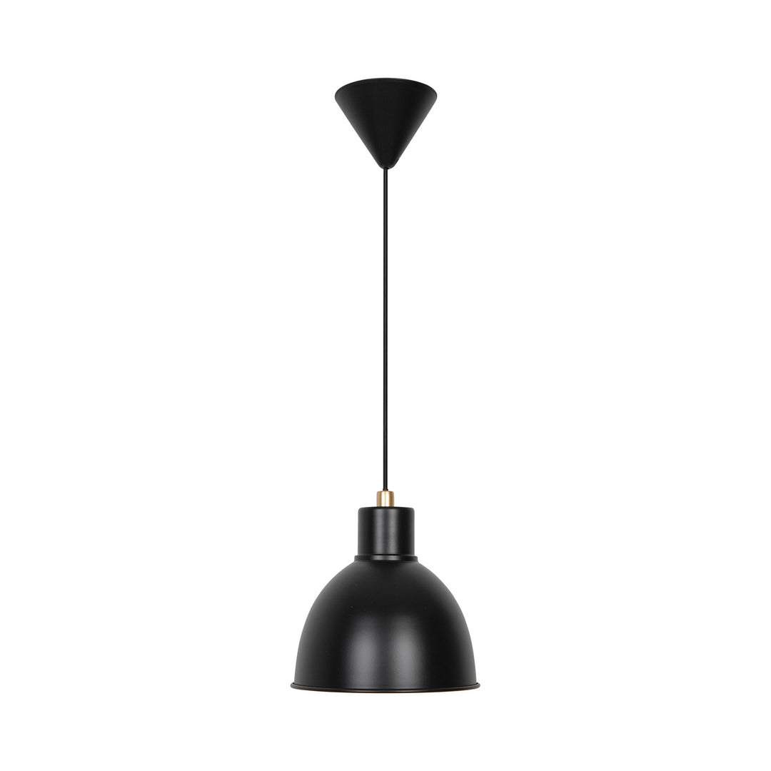 Pop Pendant E27 Matt Black Pendant Light Matt black