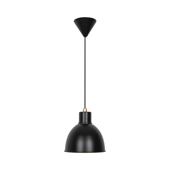 Pop Pendant E27 Matt Black Pendant Light Matt black