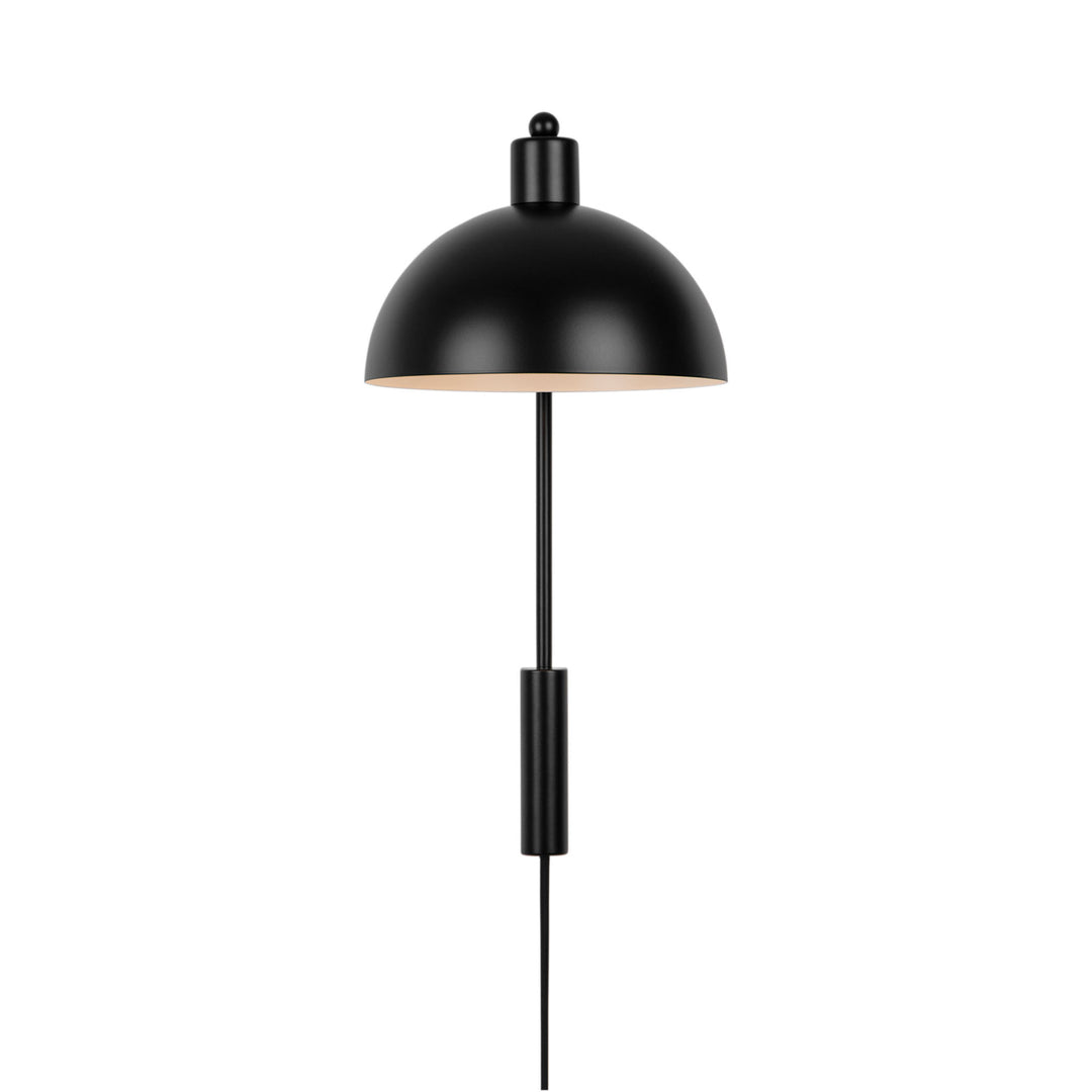 Ellen 20 Black Wall Light Black