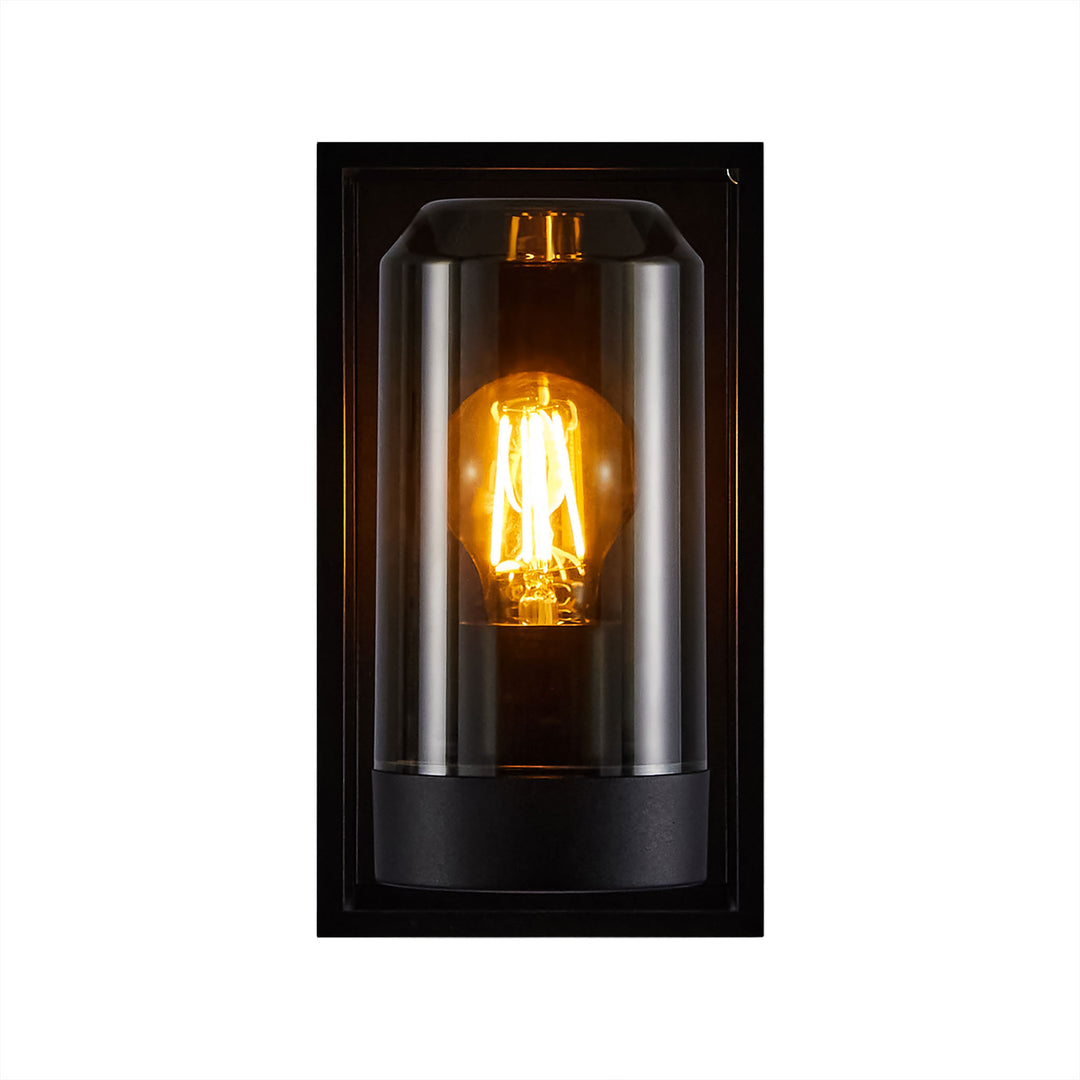 Griffin Wall E27 Smoke Wall Light Smoked Smoked