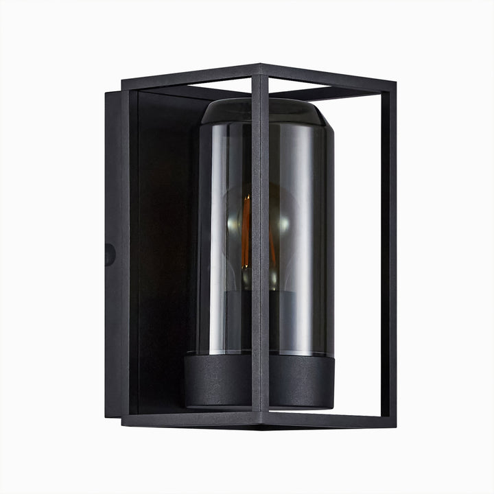 Griffin Wall E27 Smoke Wall Light Smoked Smoked