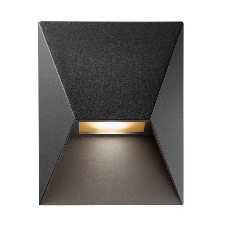 Pontio 15 Wall GU10 Black Wall Light Black