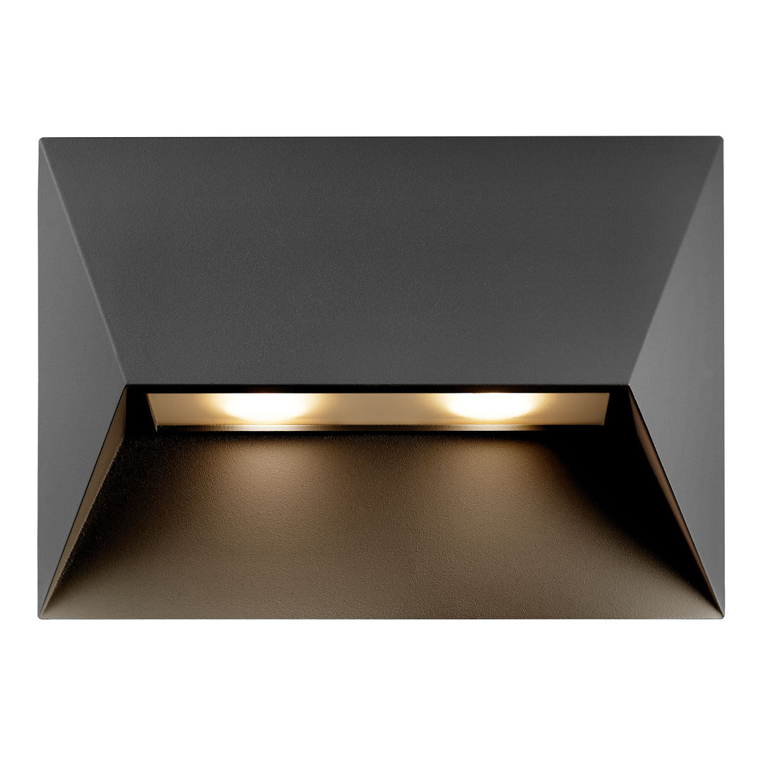 Pontio 27 Wall GU10 Black Wall Light Black