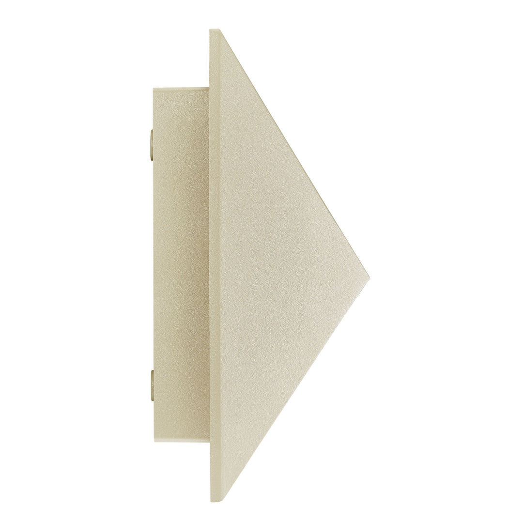 Pontio 27 Wall GU10 Sand Wall Light Sanded