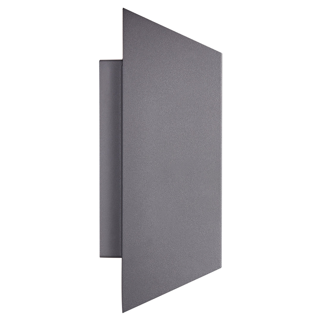 Nico Square 22 GU10 Anthrasite Wall Light Anthracite