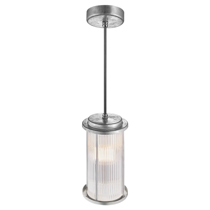 Linton Pendant Galv Pendant Light Galvanized